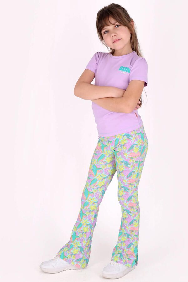 B.Nosy T-shirt met backprint lila