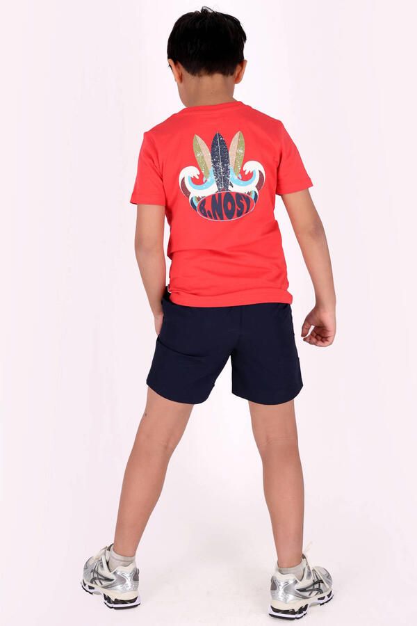 B.Nosy T-shirt met backprint rood - Foto 2