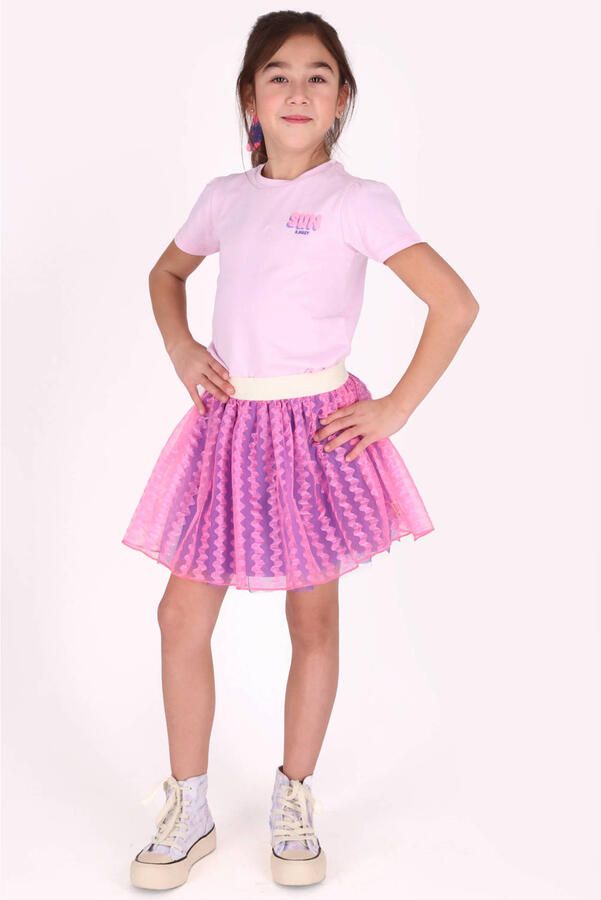 B.Nosy T-shirt met backprint roze