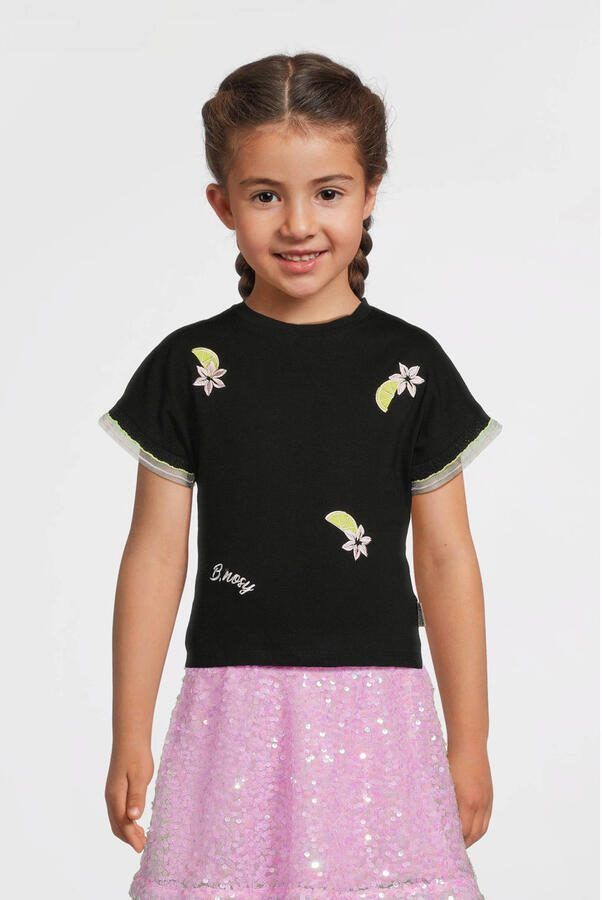 B.Nosy T-shirt zwart - Foto 3
