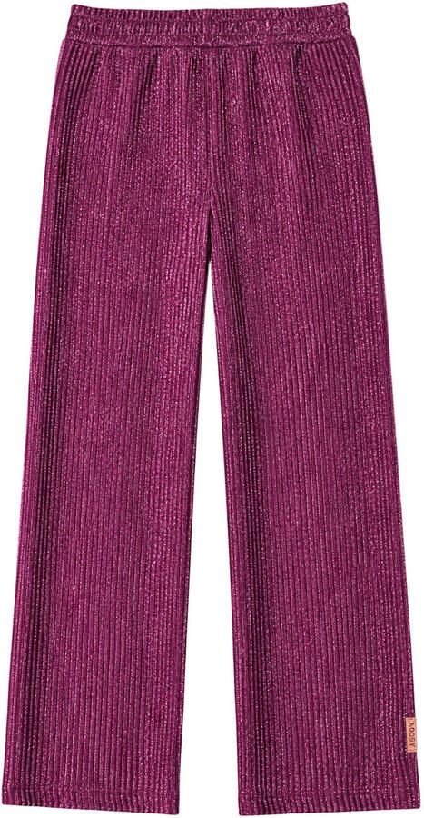 B.Nosy wide leg pantalon met glitters roze Broek Meisjes Polyester Effen - Foto 2