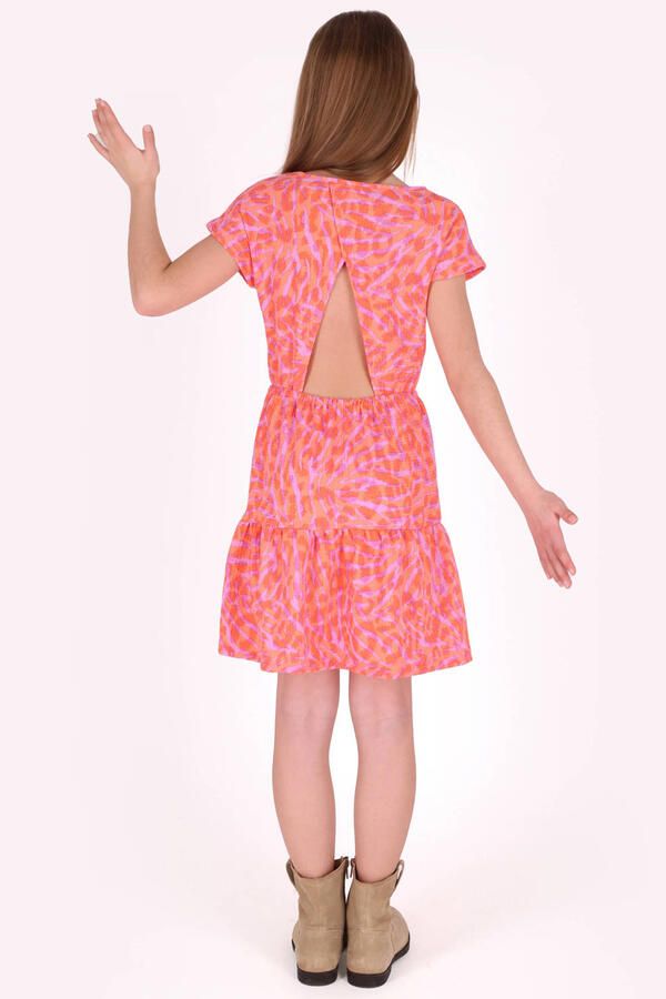 B.Nosy zomerjurk met panterprint roze - Foto 2