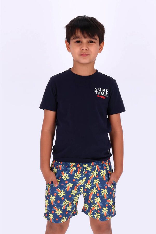 B.Nosy zwemshort blauw geel oranje