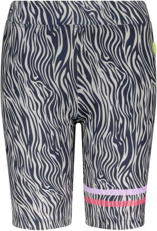 B.Nosy cycling short B.Active met all over print donkerblauw