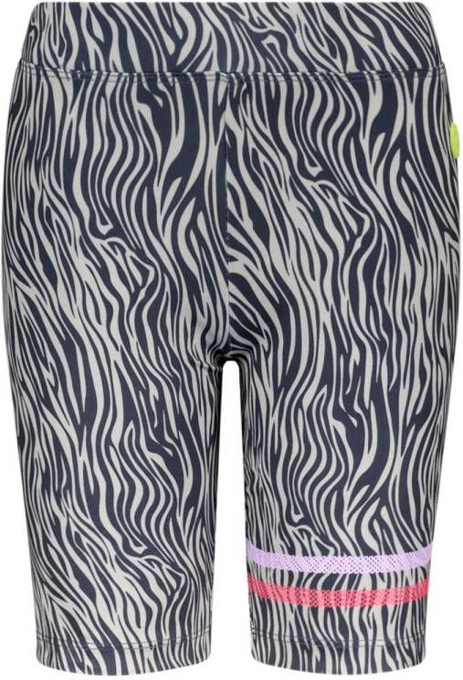 B.Nosy cycling short B.Active met all over print donkerblauw