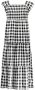 B.Nosy geruite trapeze jurk zwart wit Meisjes Viscose Vierkante hals Ruit 104 - Thumbnail 1