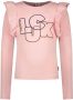 B.Nosy longsleeve met printopdruk roze - Thumbnail 1