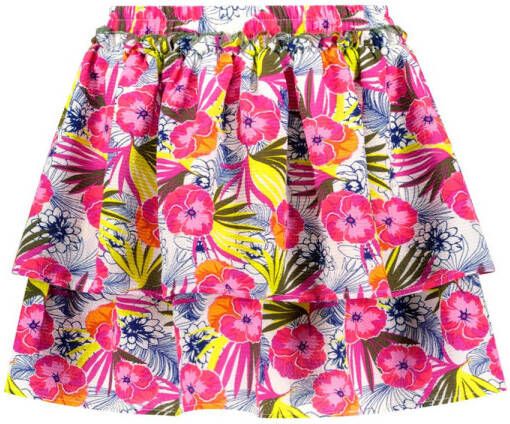 B.Nosy rok B.Dazzeling van gerecycled polyester fuchsia multicolor Roze Meisjes Gerecycled polyester (duurzaam) 116