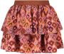 B.Nosy rok B.PLEASANT met all over print roze bruin Meisjes Polyester All over print 122 128 - Thumbnail 1