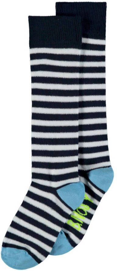 B.Nosy sokken met strepen blauw Meisjes Katoen Streep 23-26