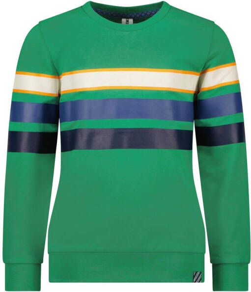 B.Nosy sweater B.Authentic met printopdruk groen