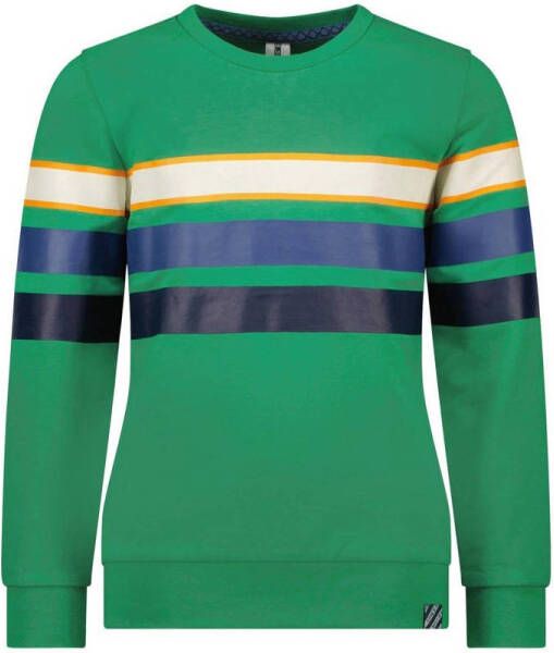 B.Nosy sweater B.Authentic met printopdruk groen