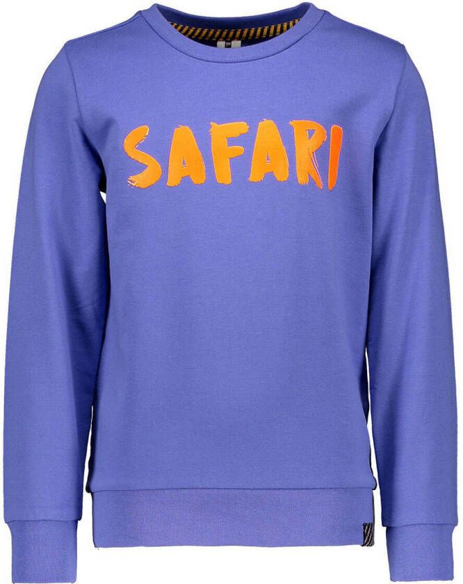 B.Nosy sweater met tekst lavendel