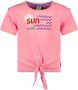 B.Nosy T-shirt B.Sunkissed met printopdruk roze Meisjes Stretchkatoen Ronde hals 134 140 - Thumbnail 1