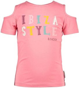 B.Nosy T-shirt met tekst roze