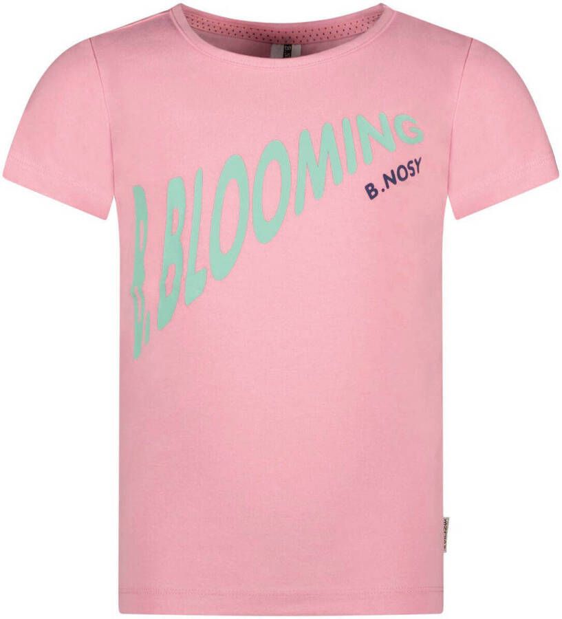 B.Nosy T-shirt met tekst roze