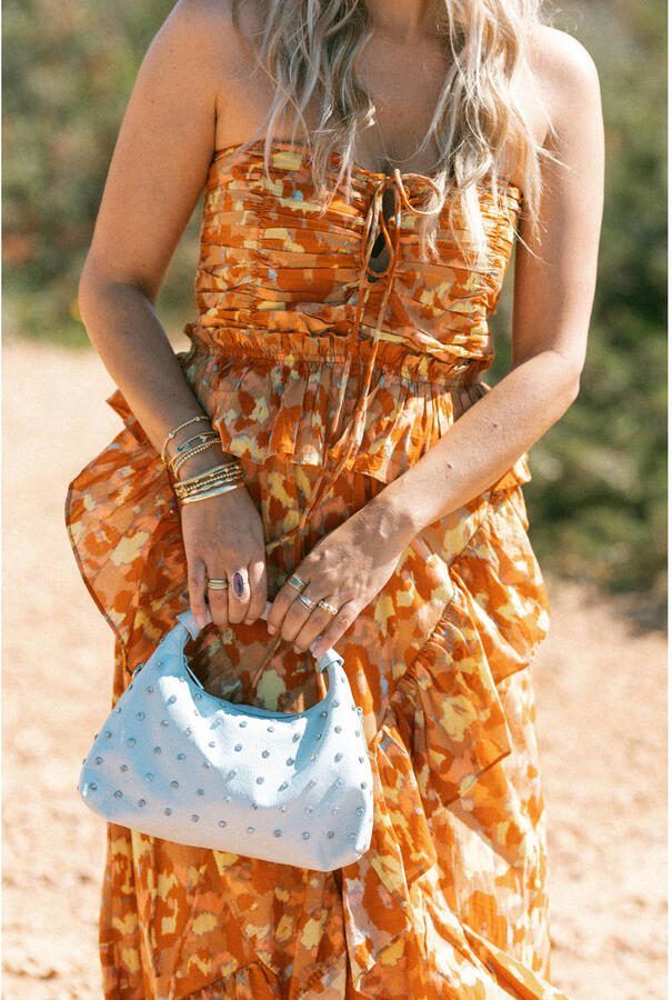 Bolina Island maxi jurk oranje - Foto 2