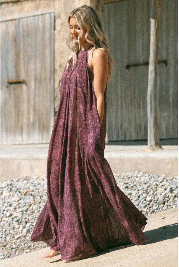 Bolina Island maxi jurk roze