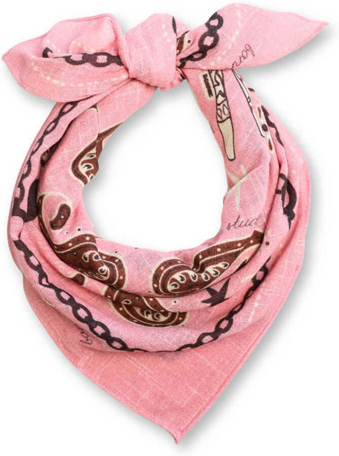 Bonnie Studios bandana Farm roze