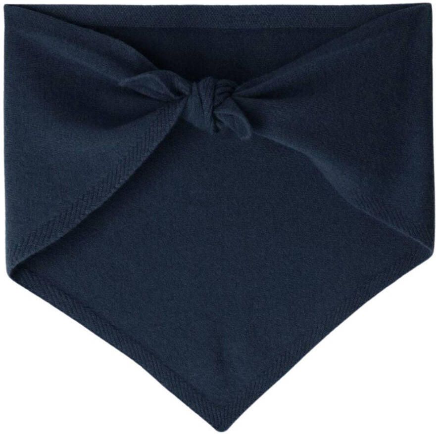 Bonnie Studios triangle scarf donkerblauw