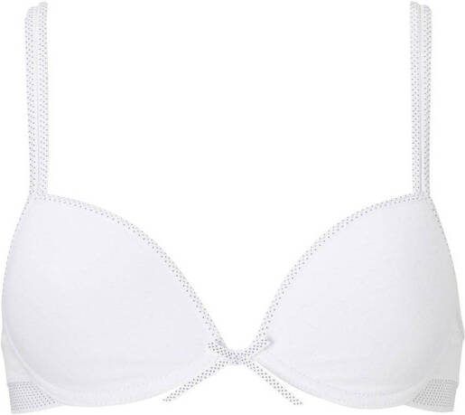 Boobs & Bloomers voorgevormde tienerbh wit Meisjes Katoen Effen AA 65