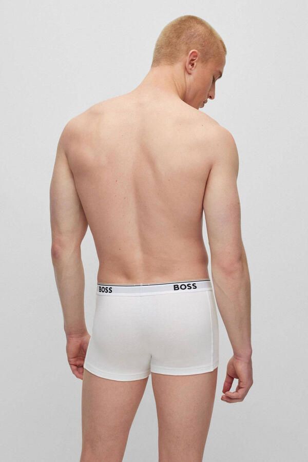 Boss Boxershort met elastische band met logo in een set van 3 stuks