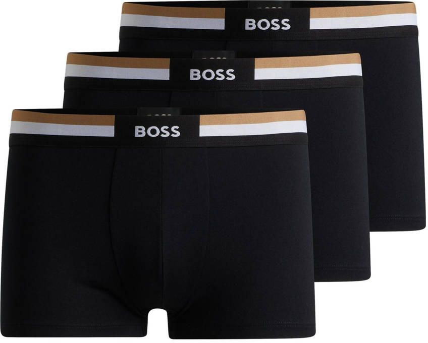 BOSS Trunk 3P Motion met elastische taille (3 stuks)