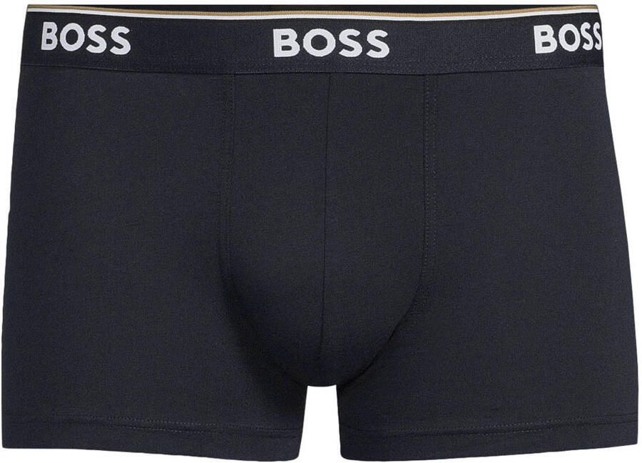 Boss Boxershorts van katoenmix in set van 3 model 'TRUNK 3P POWER' - Foto 3