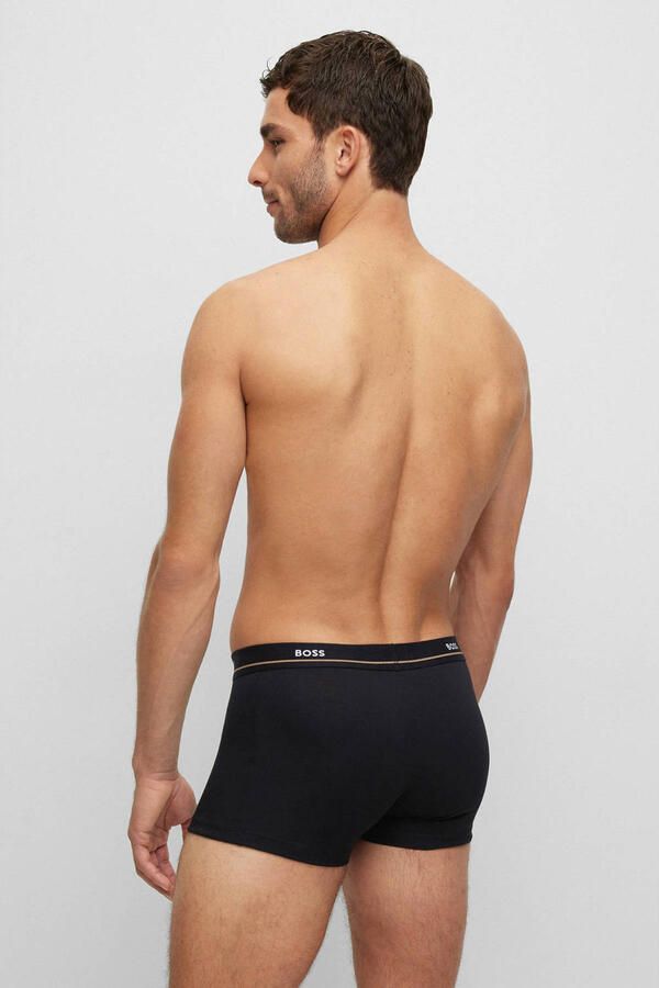 Boss Boxershort met logo in band in een set van 5 stuks - Foto 2