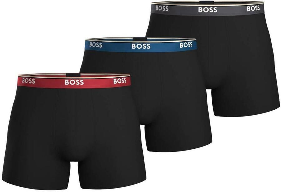 Boss Boxershort van katoenmix in set van 3