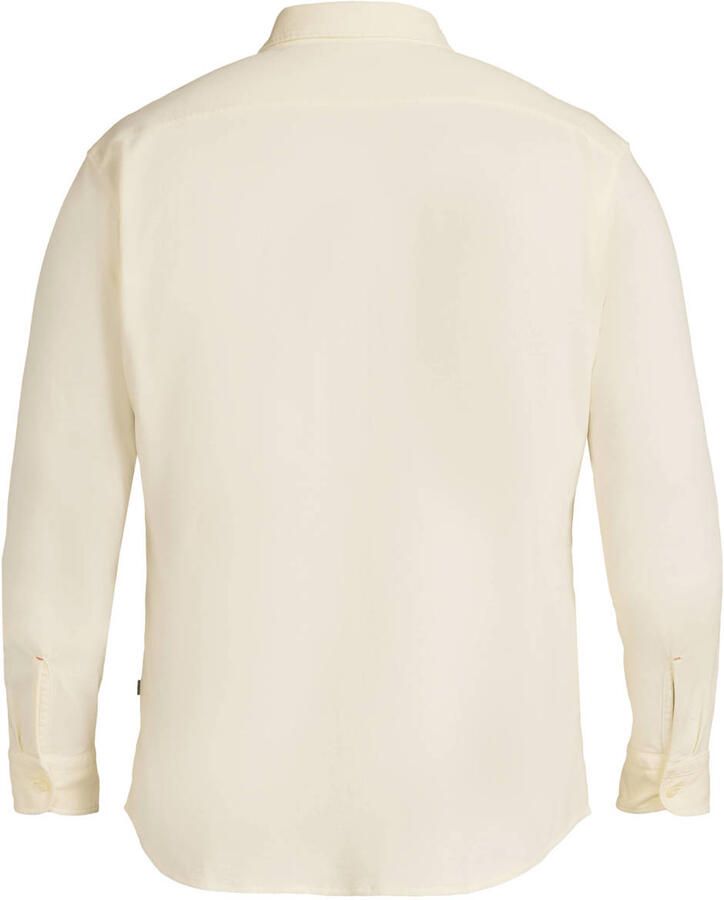 Boss Orange Overhemd met lange mouwen Myjersey met logoborduursel - Foto 5