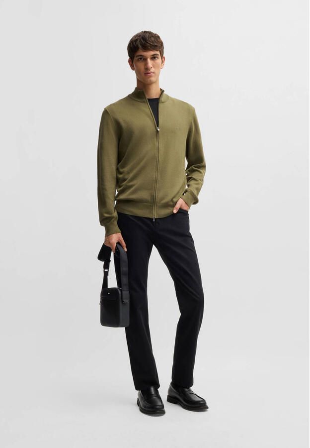 Hugo Boss Zwarte Rits Schoudertas Lente Zomer Mannen Black Heren - Foto 3