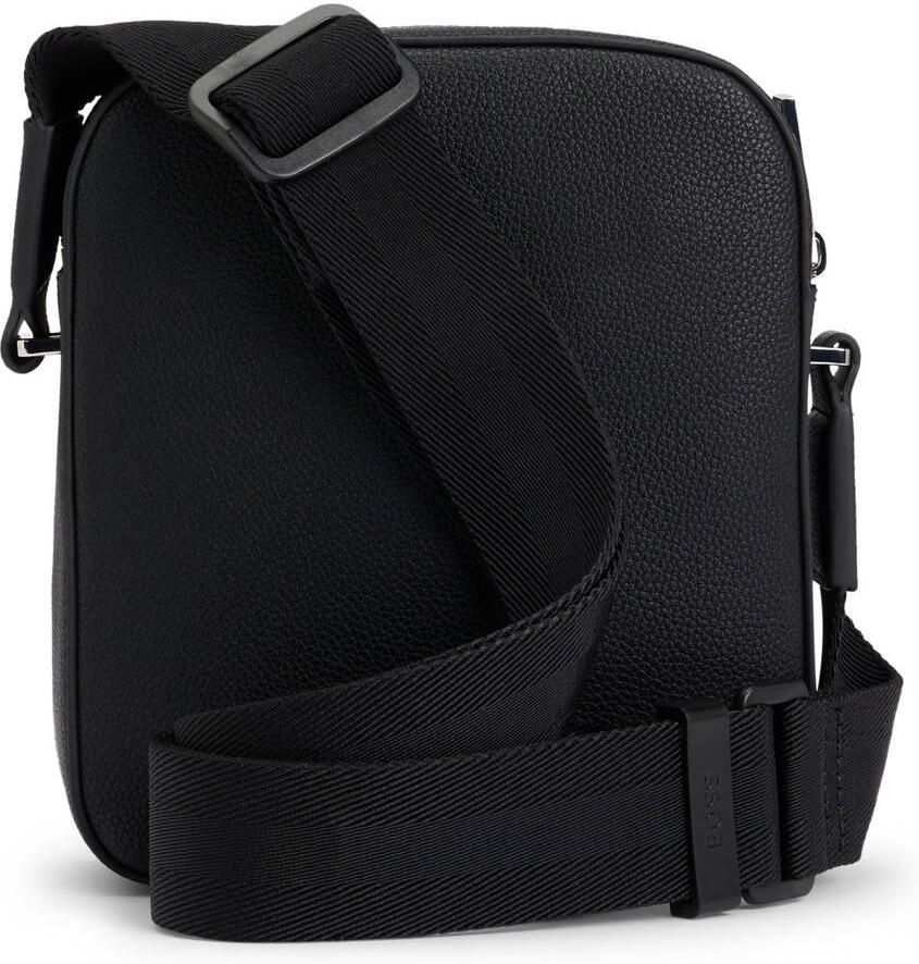 Hugo Boss Zwarte Rits Schoudertas Lente Zomer Mannen Black Heren - Foto 2