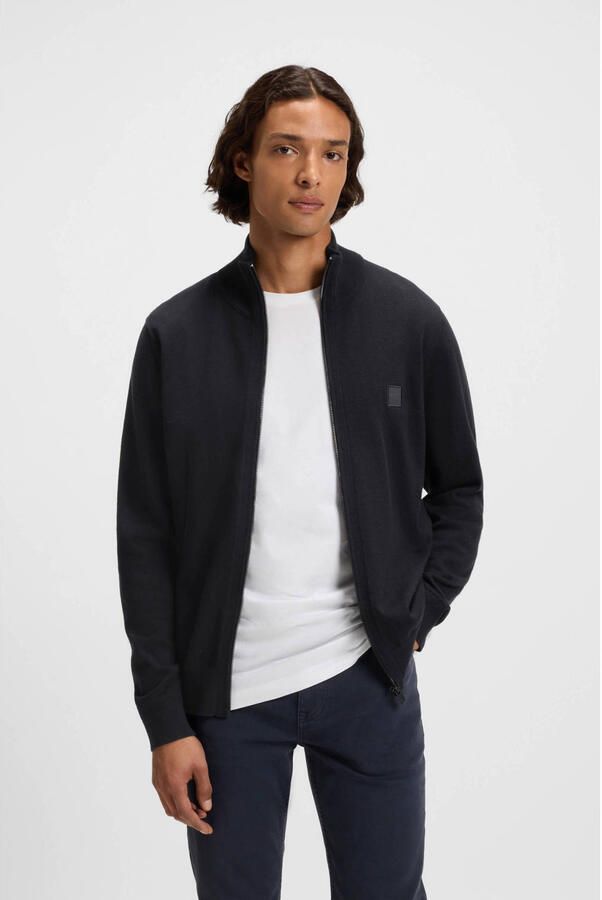 Boss Orange Vest Kanozip met een ritssluiting - Foto 2