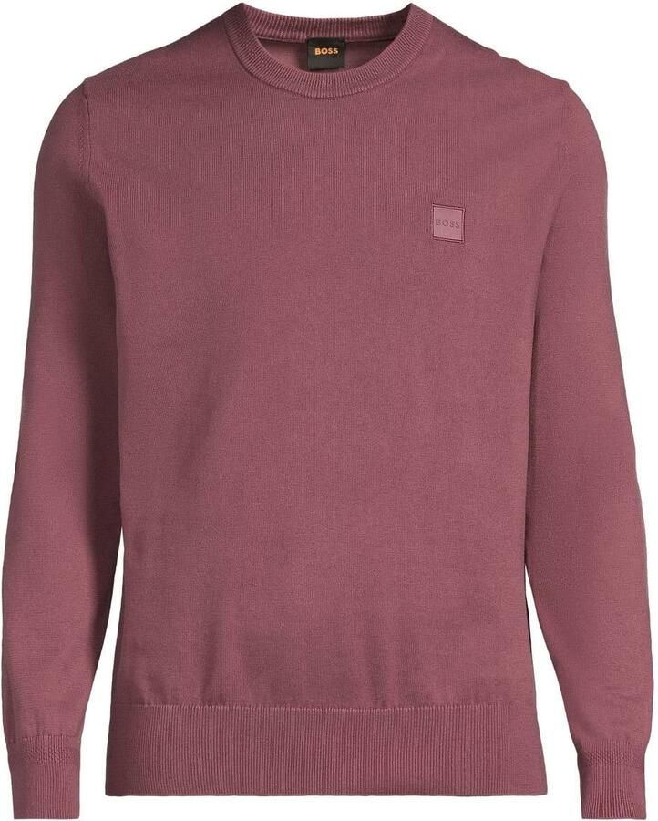 BOSS gebreide trui met kasjmier rood