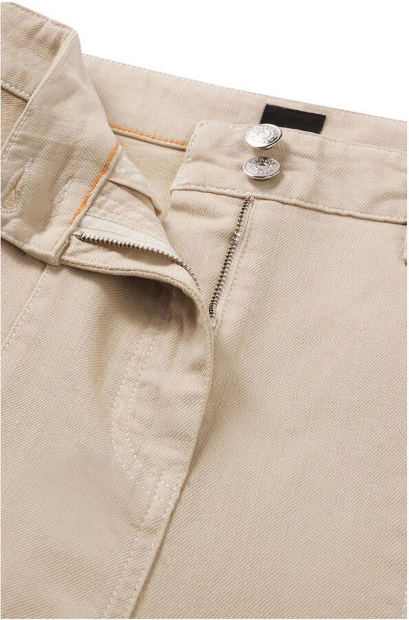 Boss Orange Geweven broek C_Tolala-D Twill kwaliteit siersteken