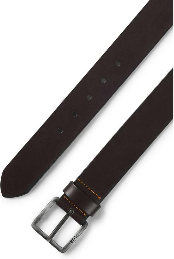 Boss Leren riem Jeeko_Sz40 met matte gesp - Foto 2
