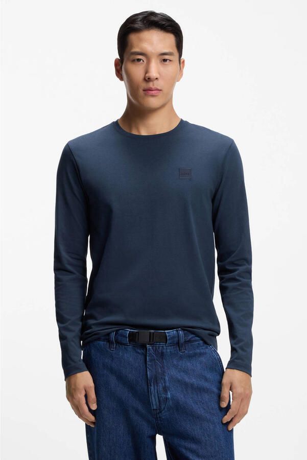 Boss T-Shirt Lange Mouw Tacks