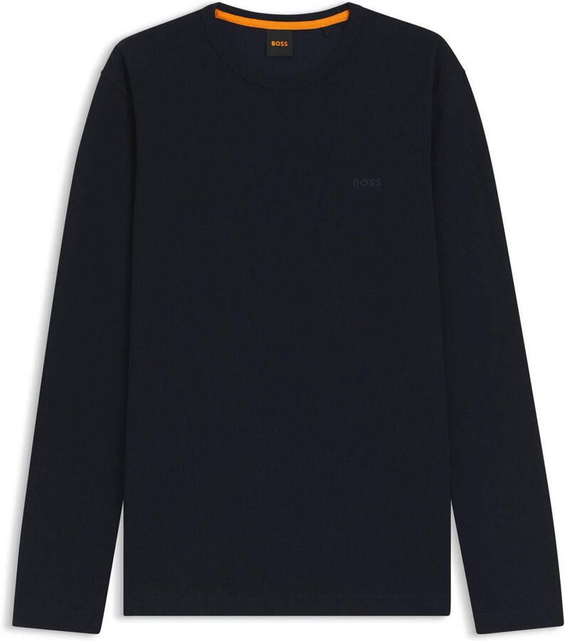 Boss Orange Regular fit shirt met lange mouwen en wafelstructuur model 'TEMPESTO' - Foto 5