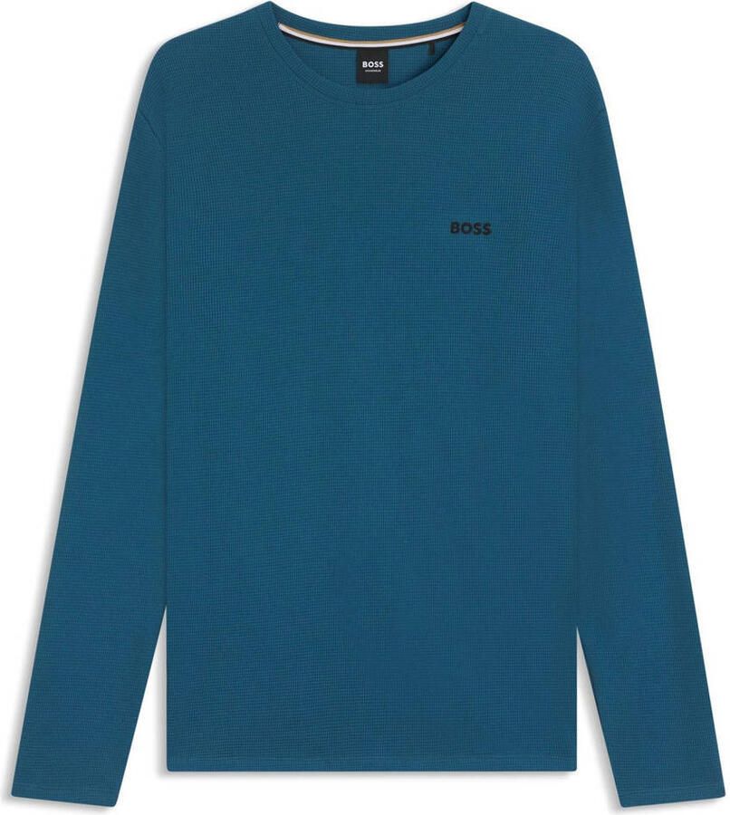 Boss Regular fit shirt met lange mouwen van katoenmix