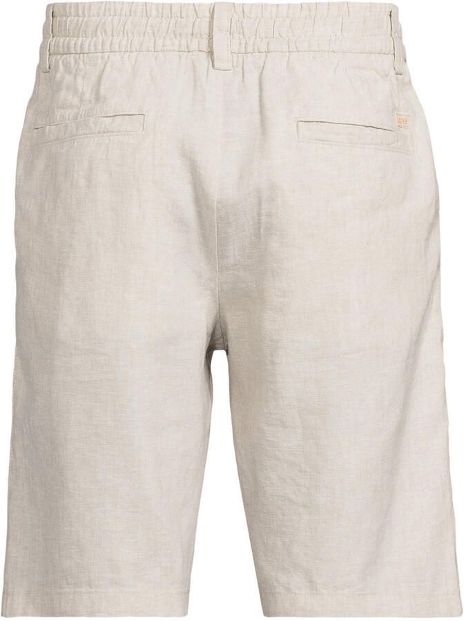 Boss Orange tapered chinobermuda van linnenmix model 'DS_3S' - Foto 2