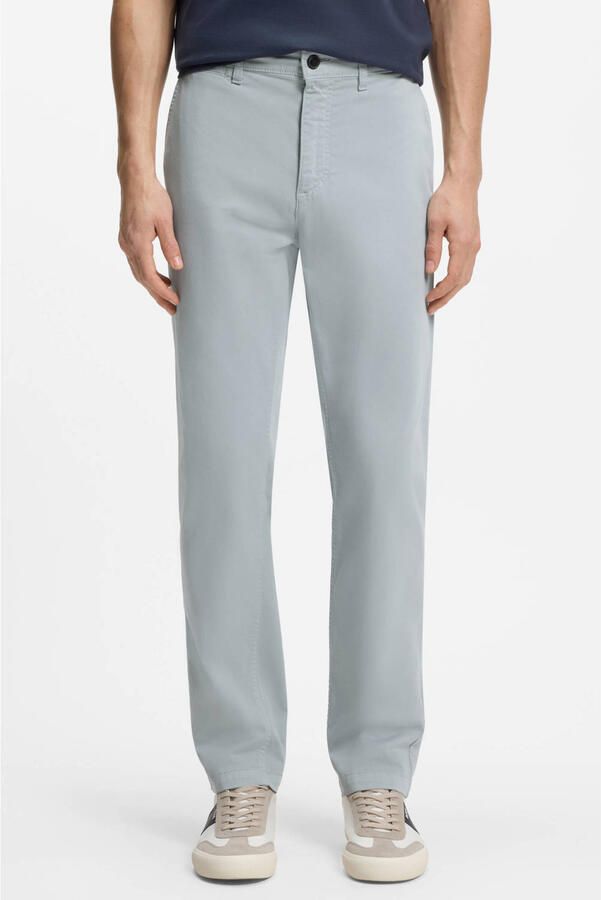 Boss Orange regular fit chino van katoenmix