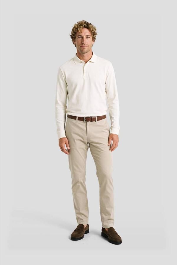 Boss Orange Regular fit chino van katoenmix model 'CHINO Regular 1' - Foto 2