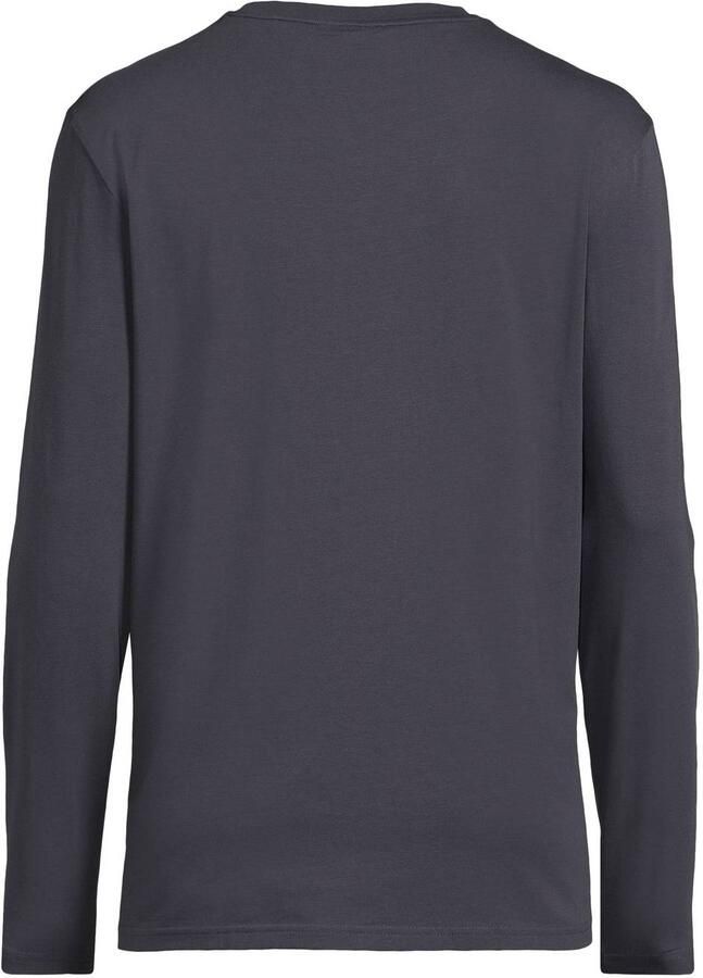 BOSS regular fit longsleeve donkerblauw