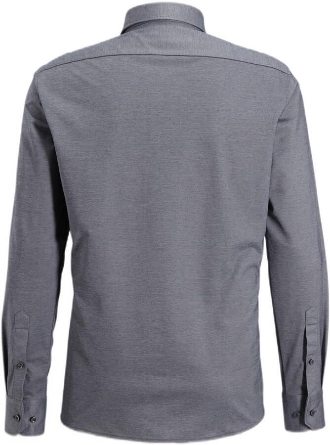 Boss Regular fit zakelijk overhemd van een katoenmix - Foto 4