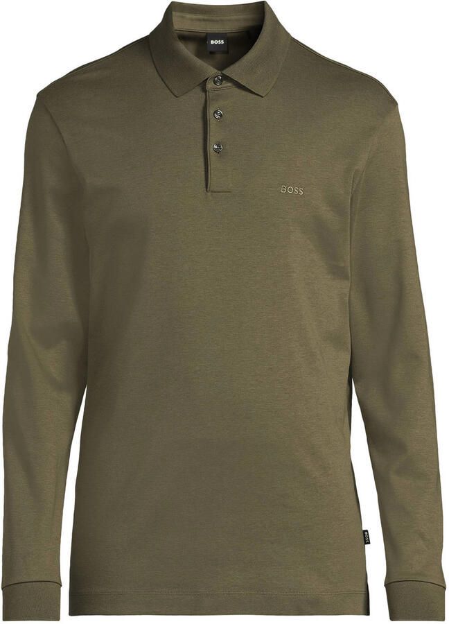 BOSS BLACK Heren Polo's & T-shirts Pado 30 Groen - Foto 5