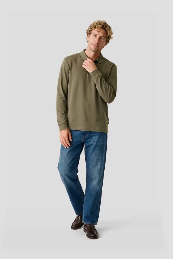 BOSS BLACK Heren Polo's & T-shirts Pado 30 Groen - Foto 6