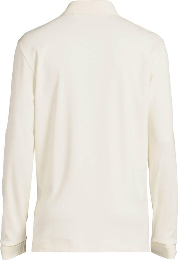 BOSS regular fit polo met logo wit