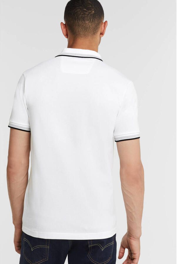 BOSS Green Regular fit poloshirt met labelstitching model 'Paddy' - Foto 2