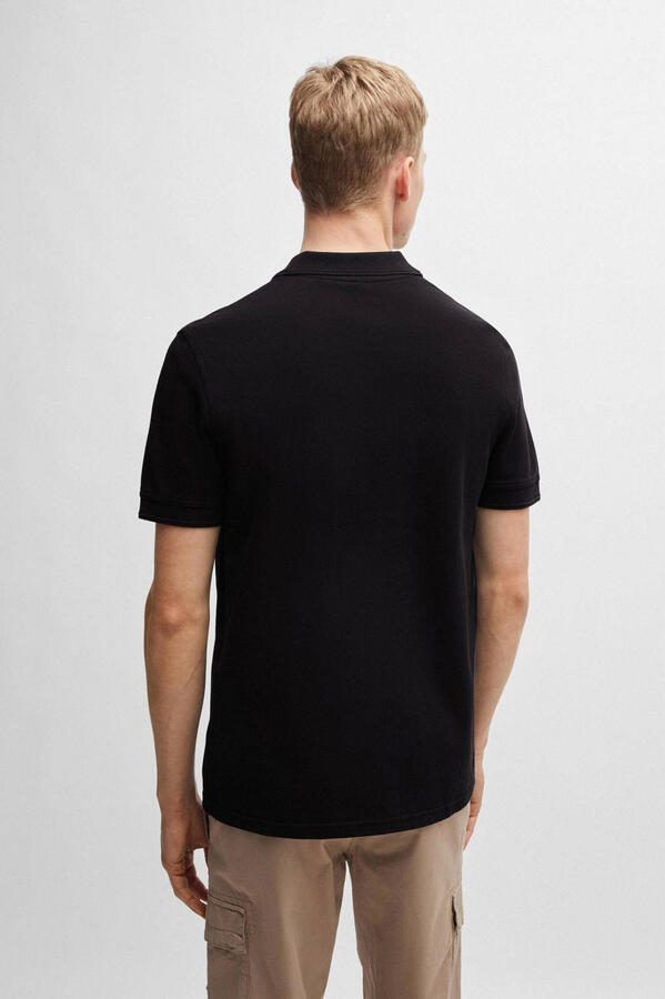 Boss Orange Slim fit poloshirt met korte knoopsluiting model 'Prime' - Foto 2